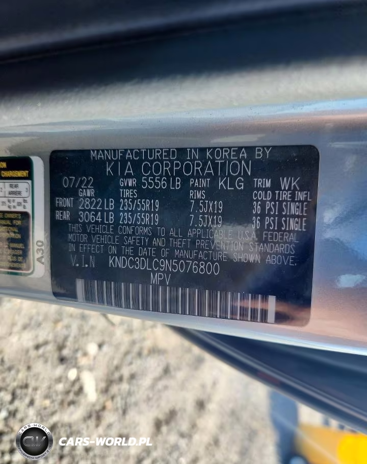 2022 Kia Ev6 Wind VIN:KNDC3DLC9N5076800 - 13