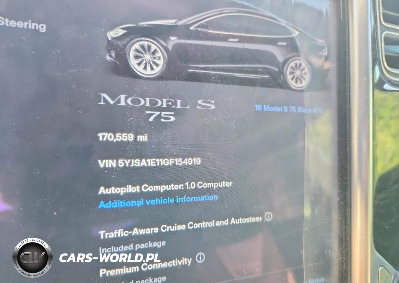 2016 Tesla Model S VIN:5YJSA1E11GF154919 - 9