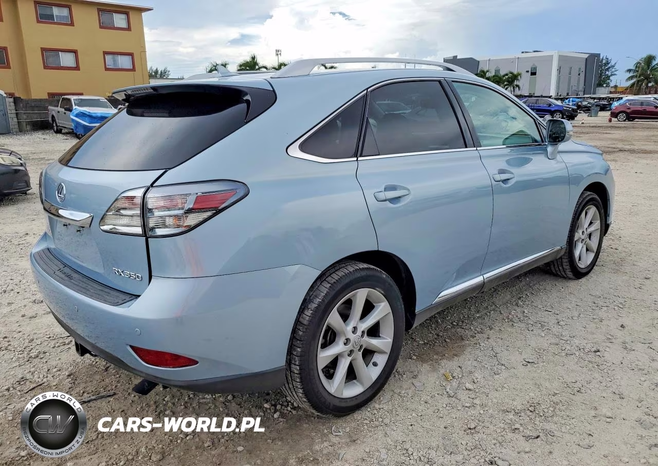 2012 Lexus Rx 350 VIN:2T2ZK1BAXCC066025 - 3