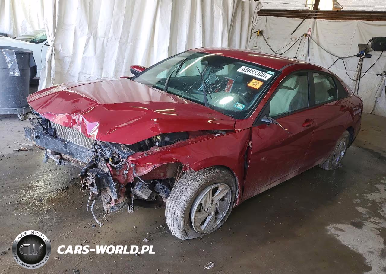 2024 Hyundai Elantra Se VIN:KMHLL4DG4RU824426 - 1