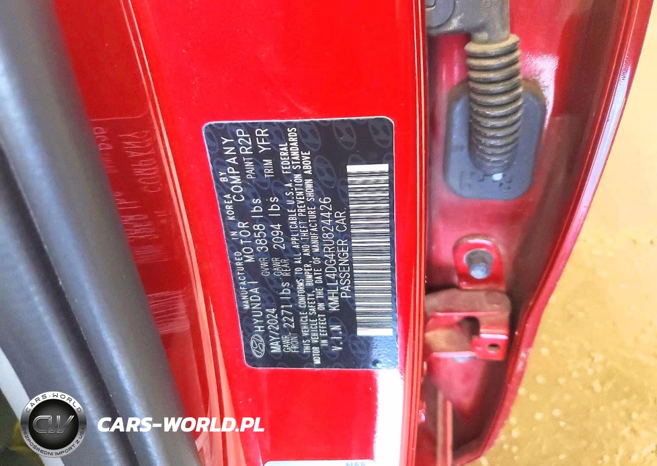 2024 Hyundai Elantra Se VIN:KMHLL4DG4RU824426 - 12