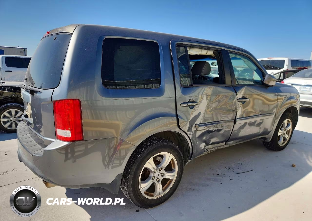 2012 Honda Pilot Ex VIN:5FNYF3H41CB014232 - 3