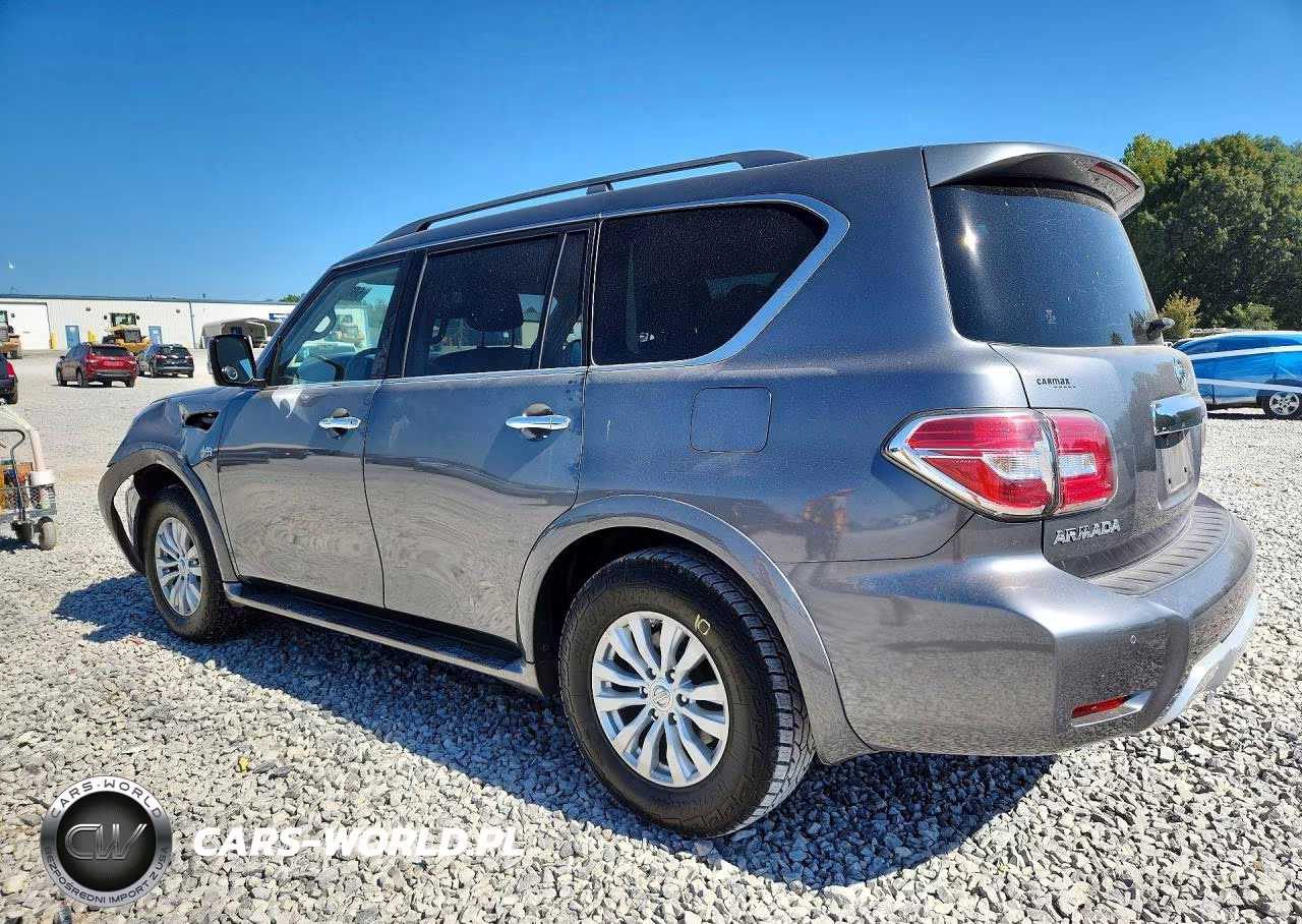 2017 Nissan Armada Sv VIN:JN8AY2ND4H9006383 - 2