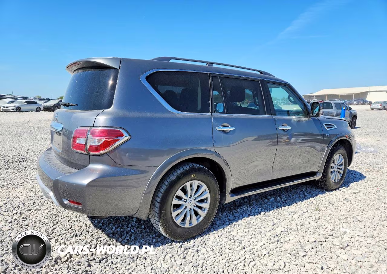 2017 Nissan Armada Sv VIN:JN8AY2ND4H9006383 - 3