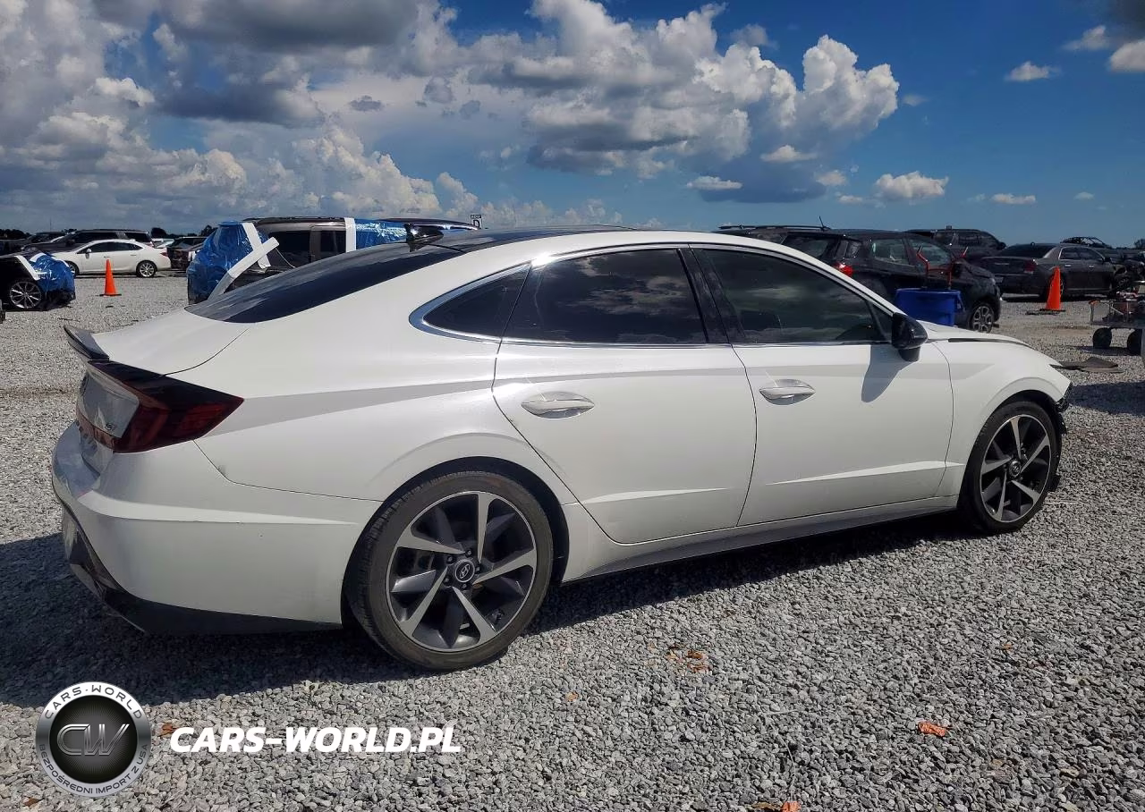 2021 Hyundai Sonata Sel Plus VIN:5NPEJ4J29MH062578 - 3