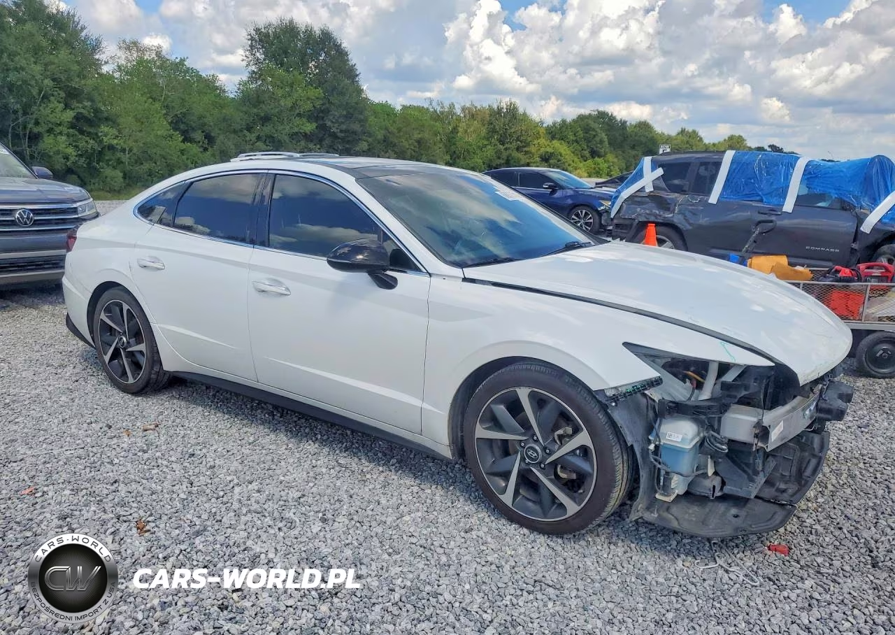 2021 Hyundai Sonata Sel Plus VIN:5NPEJ4J29MH062578 - 4