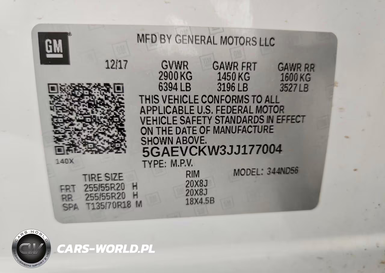 2018 Buick Enclave Avenir VIN:5GAEVCKW3JJ177004 - 14