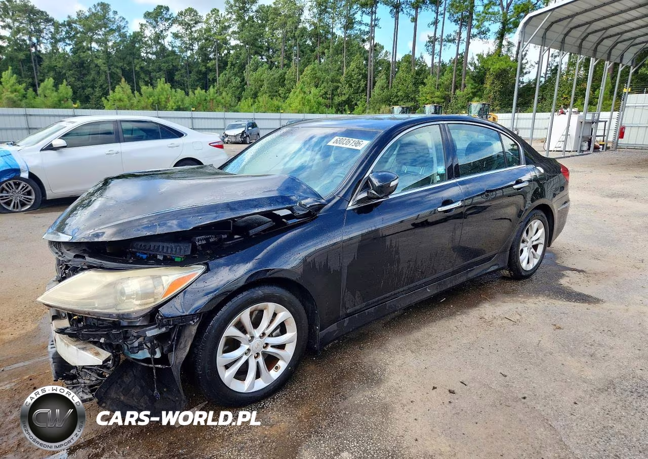 2013 Hyundai Genesis 3.8L VIN:KMHGC4DDXDU230262 - 1