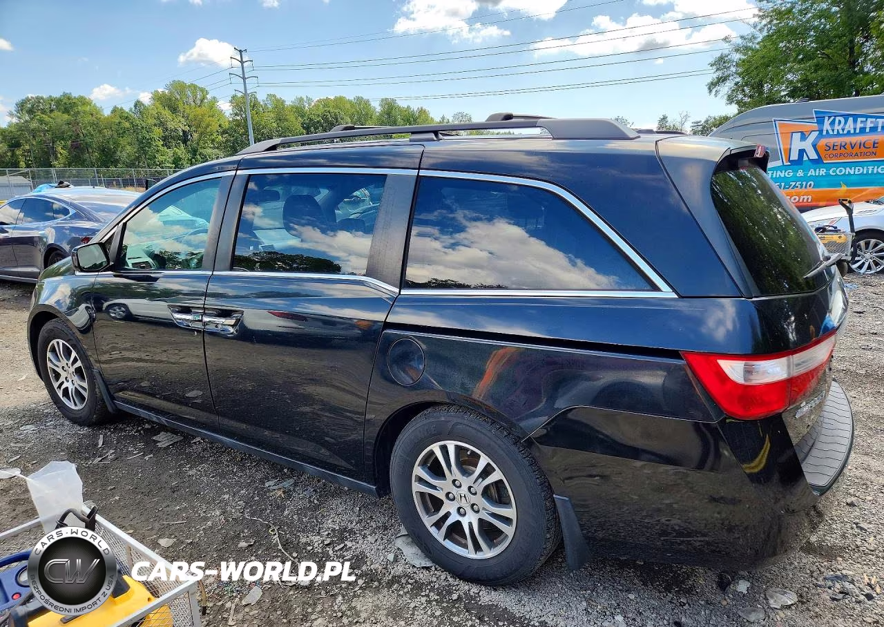 2012 Honda Odyssey Exl VIN:5FNRL5H60CB121461 - 2