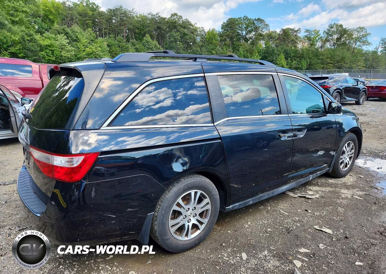 2012 Honda Odyssey Exl VIN:5FNRL5H60CB121461 - 3