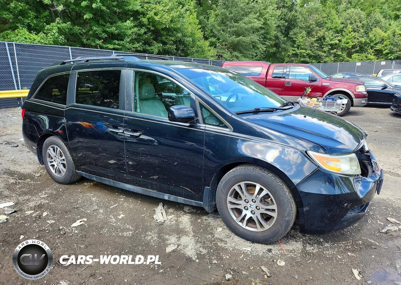 2012 Honda Odyssey Exl VIN:5FNRL5H60CB121461 - 4