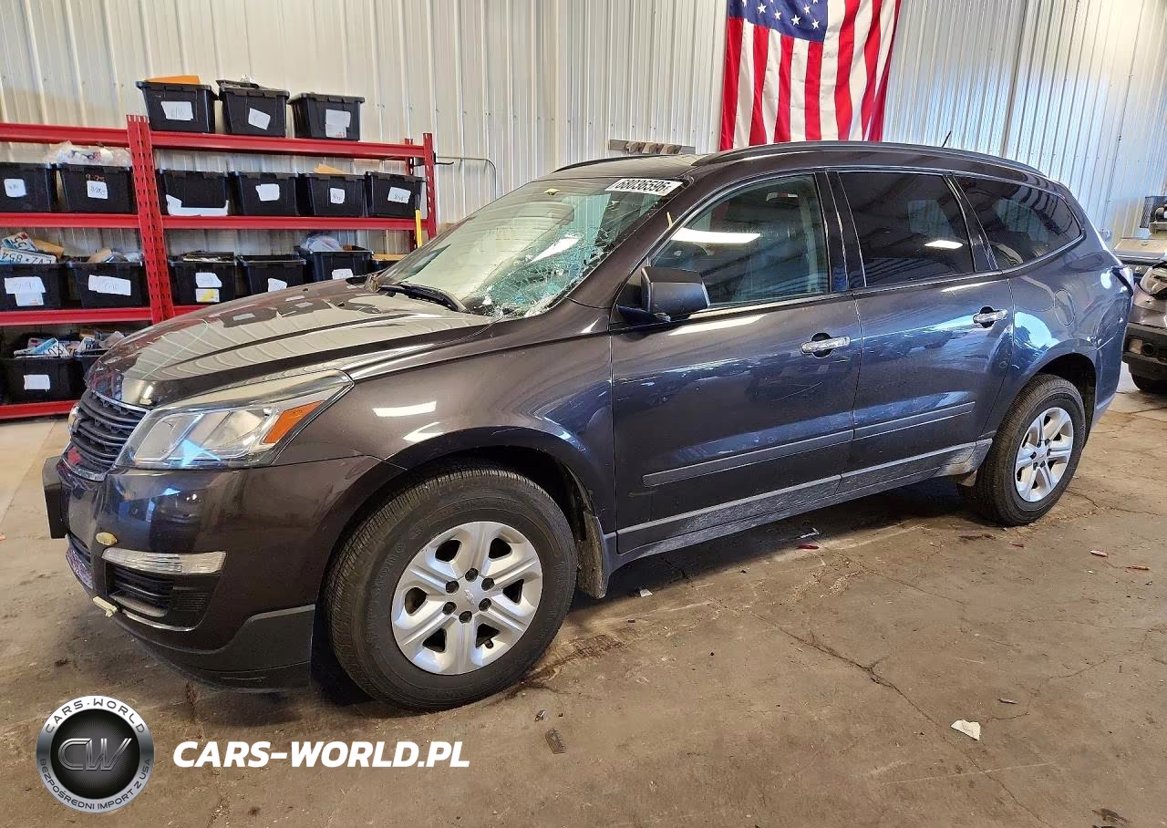 2015 Chevrolet Traverse Ls VIN:1GNKVFKD9FJ140734 - 1