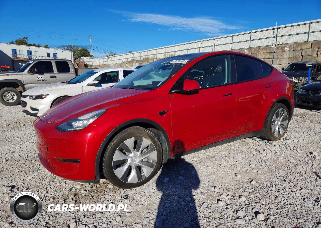 2021 Tesla Model Y VIN:5YJYGDEE3MF210853 - 1