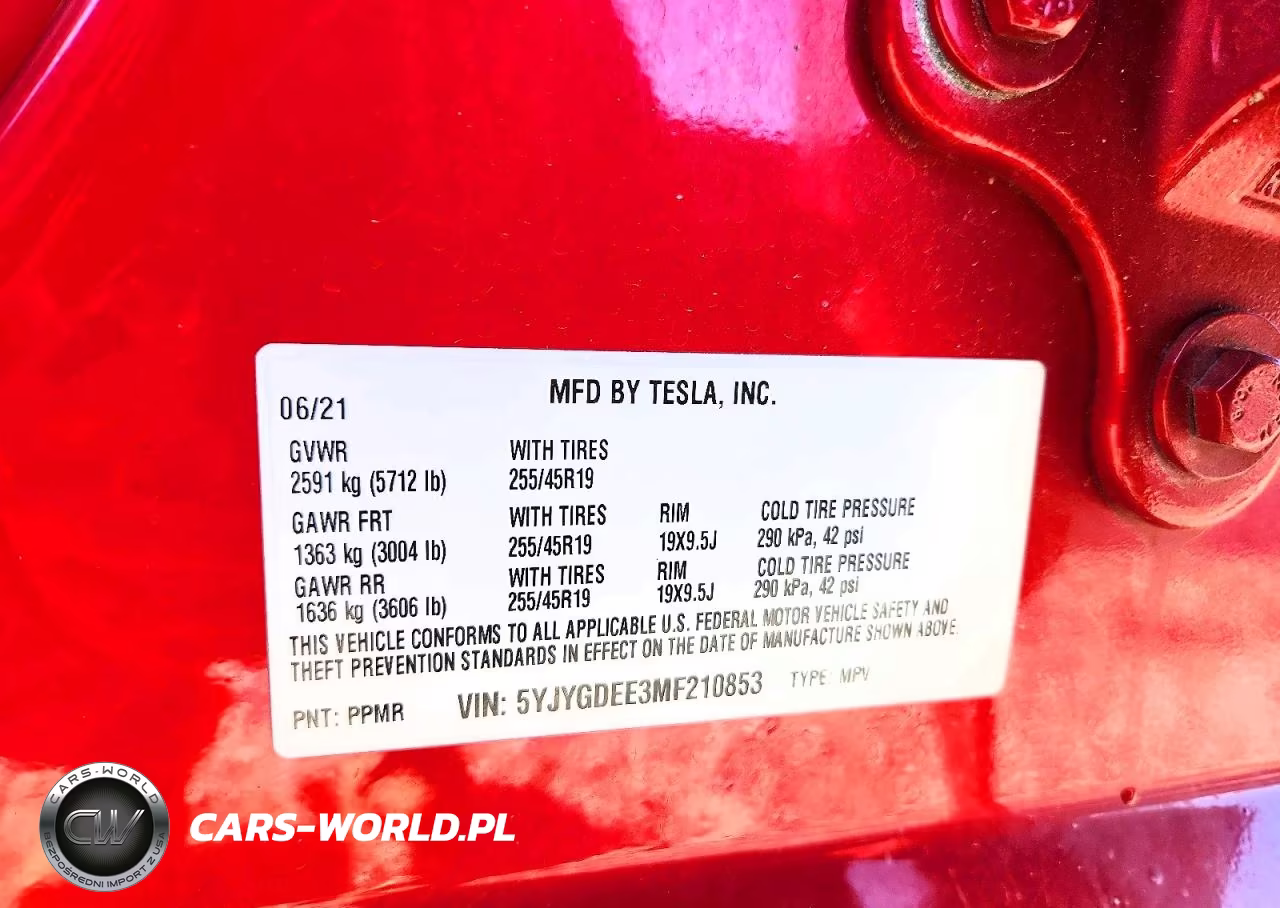 2021 Tesla Model Y VIN:5YJYGDEE3MF210853 - 12