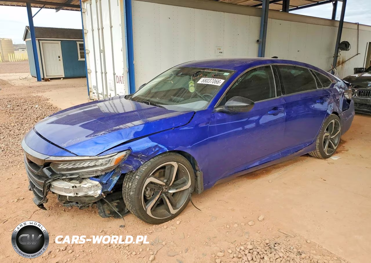 2021 Honda Accord Sport Se VIN:1HGCV1F44MA049931 - 1
