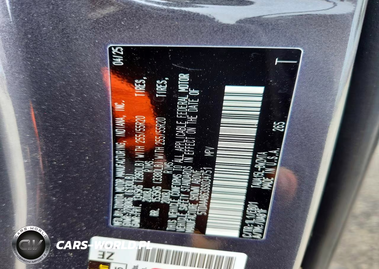 2025 Lexus Tx 350 Premium VIN:5TDAAAB63SS034751 - 14