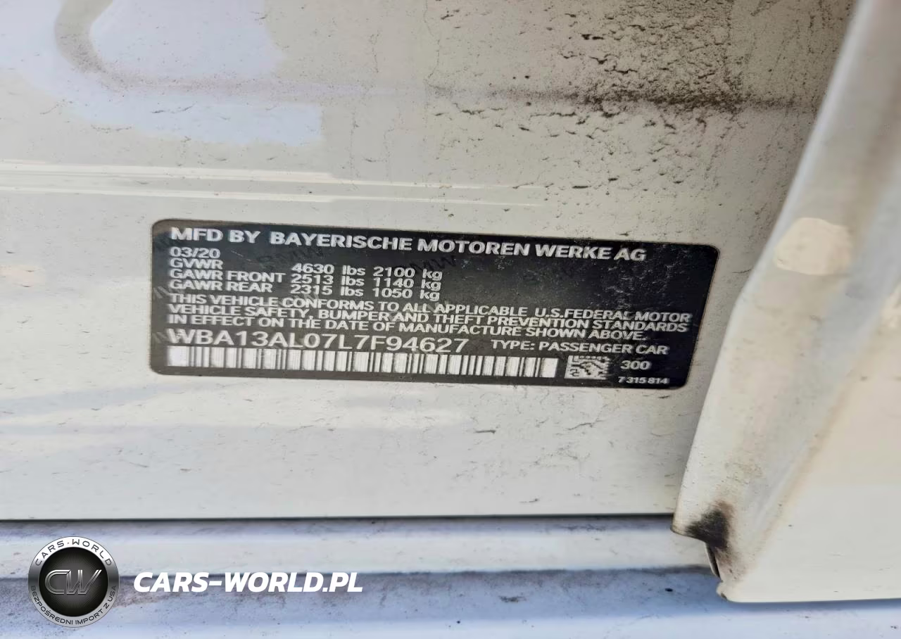 2020 BMW M235Xi VIN:WBA13AL07L7F94627 - 13