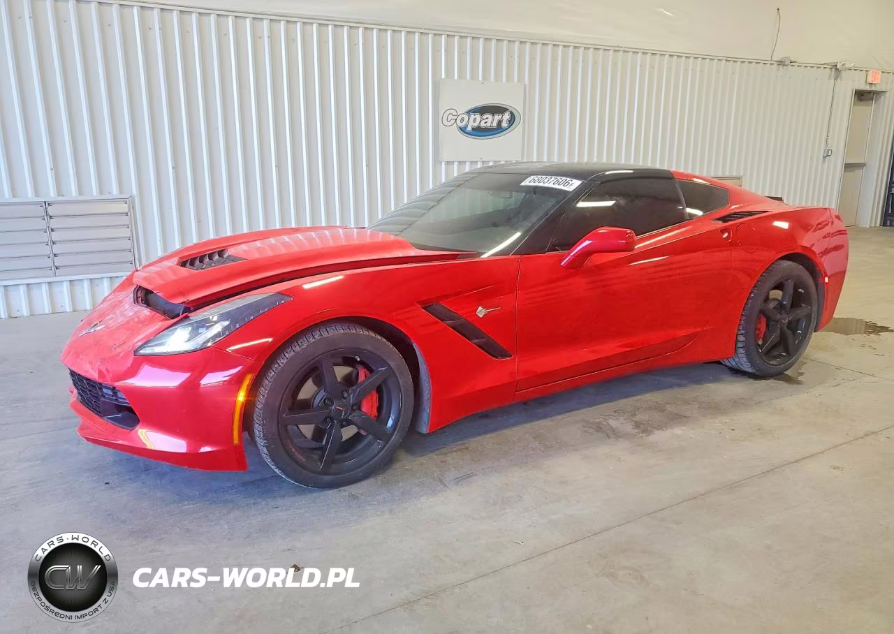2015 Chevrolet Corvette Stingray 1Lt VIN:1G1YA2D79F5121231 - 1