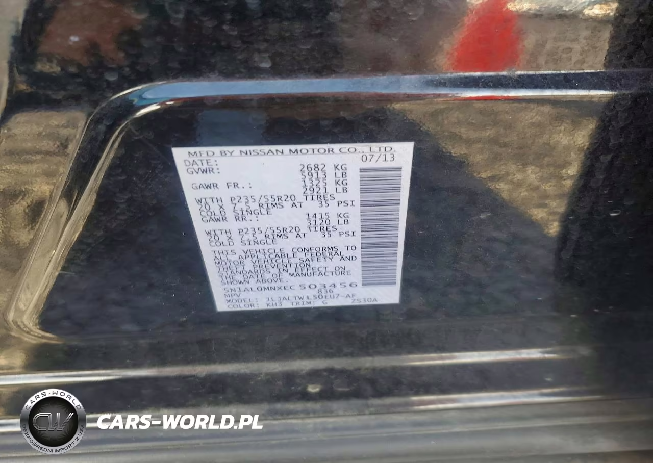 2014 Infiniti Qx60 Base VIN:5N1AL0MNXEC503456 - 14