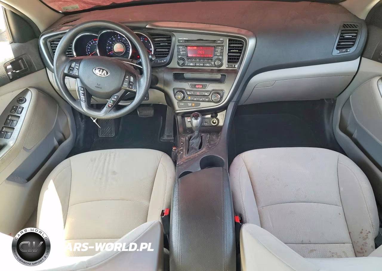 2013 Kia Optima Lx VIN:KNAGM4A73D5407547 - 8