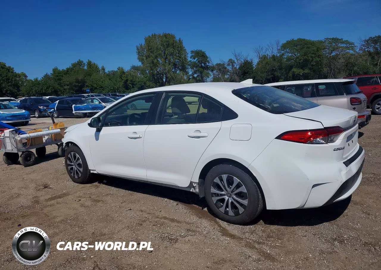2022 Toyota Corolla Le VIN:JTDEAMDE8NJ042711 - 2