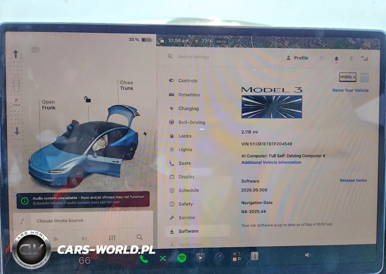 2026 Tesla Model 3 VIN:5YJ3E1ET9TF204549 - 9