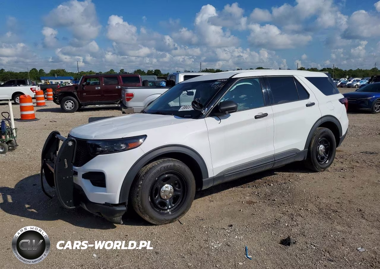 2025 Ford Explorer Police Interceptor VIN:1FM5K8AW3SGA86296 - 1