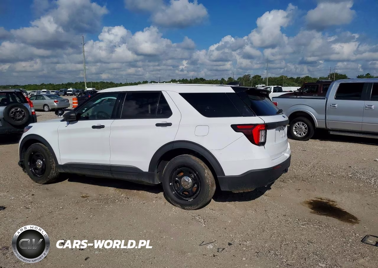 2025 Ford Explorer Police Interceptor VIN:1FM5K8AW3SGA86296 - 2