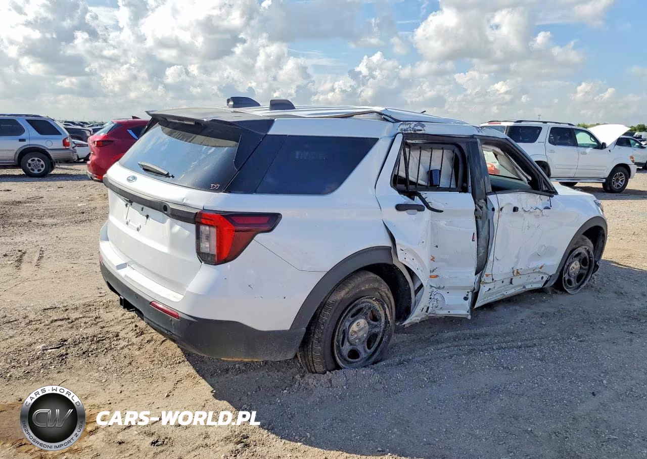 2025 Ford Explorer Police Interceptor VIN:1FM5K8AW3SGA86296 - 3