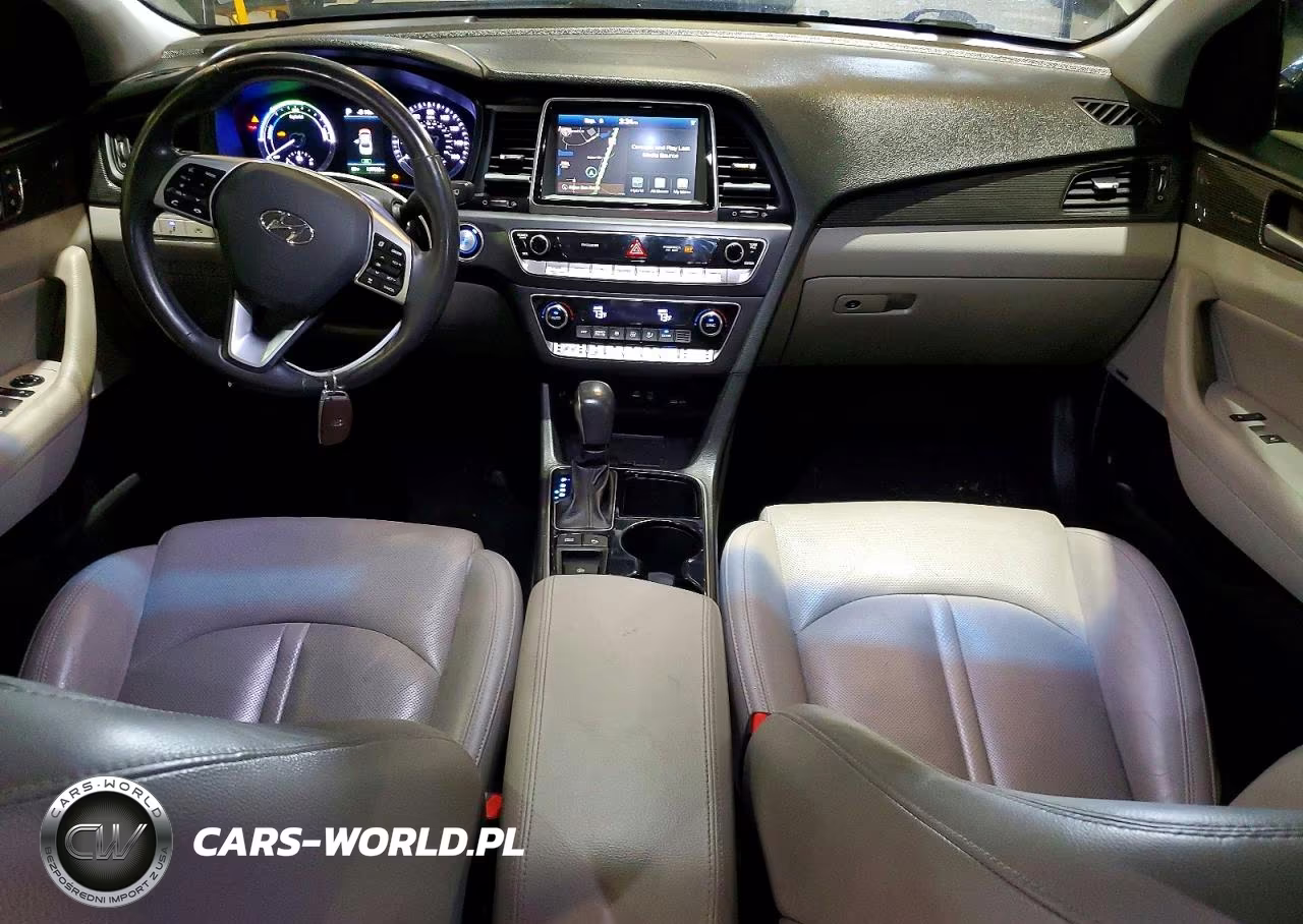 2018 Hyundai Sonata Hybrid Limited VIN:KMHE34L3XJA083356 - 8