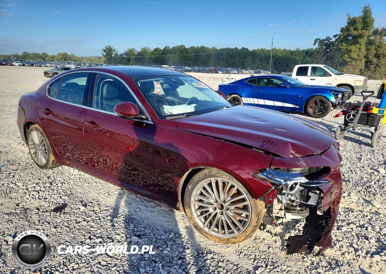2019 Alfa Romeo Giulia Ti VIN:ZARFAMBN9K7612124 - 4