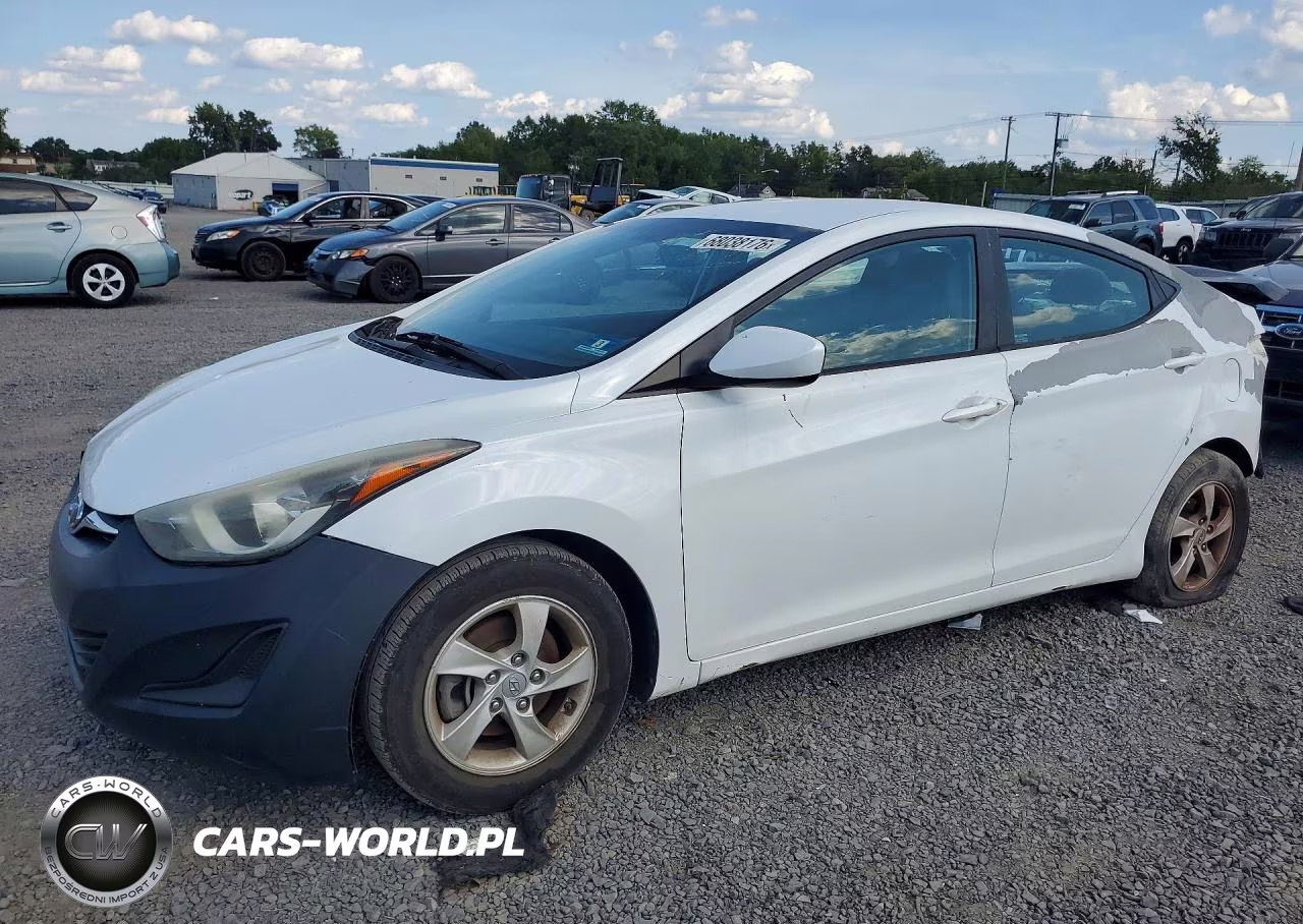 2015 Hyundai Elantra Se VIN:5NPDH4AEXFH623973 - 1