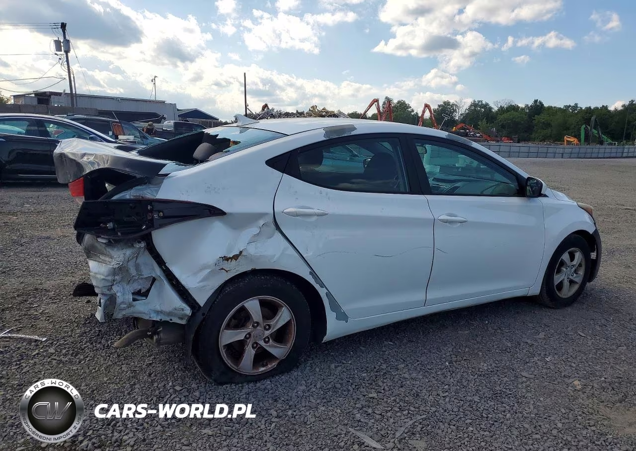 2015 Hyundai Elantra Se VIN:5NPDH4AEXFH623973 - 3
