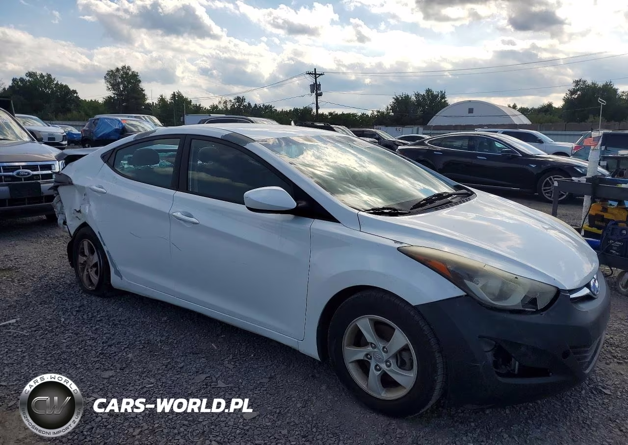 2015 Hyundai Elantra Se VIN:5NPDH4AEXFH623973 - 4