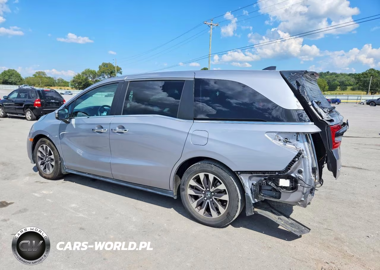 2022 Honda Odyssey Exl VIN:5FNRL6H72NB047753 - 2