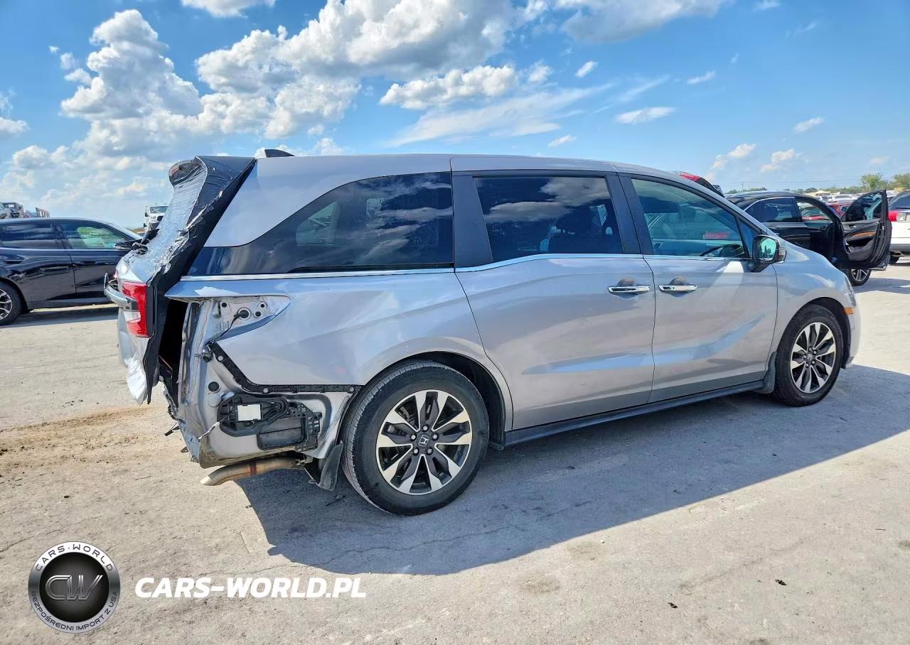 2022 Honda Odyssey Exl VIN:5FNRL6H72NB047753 - 3
