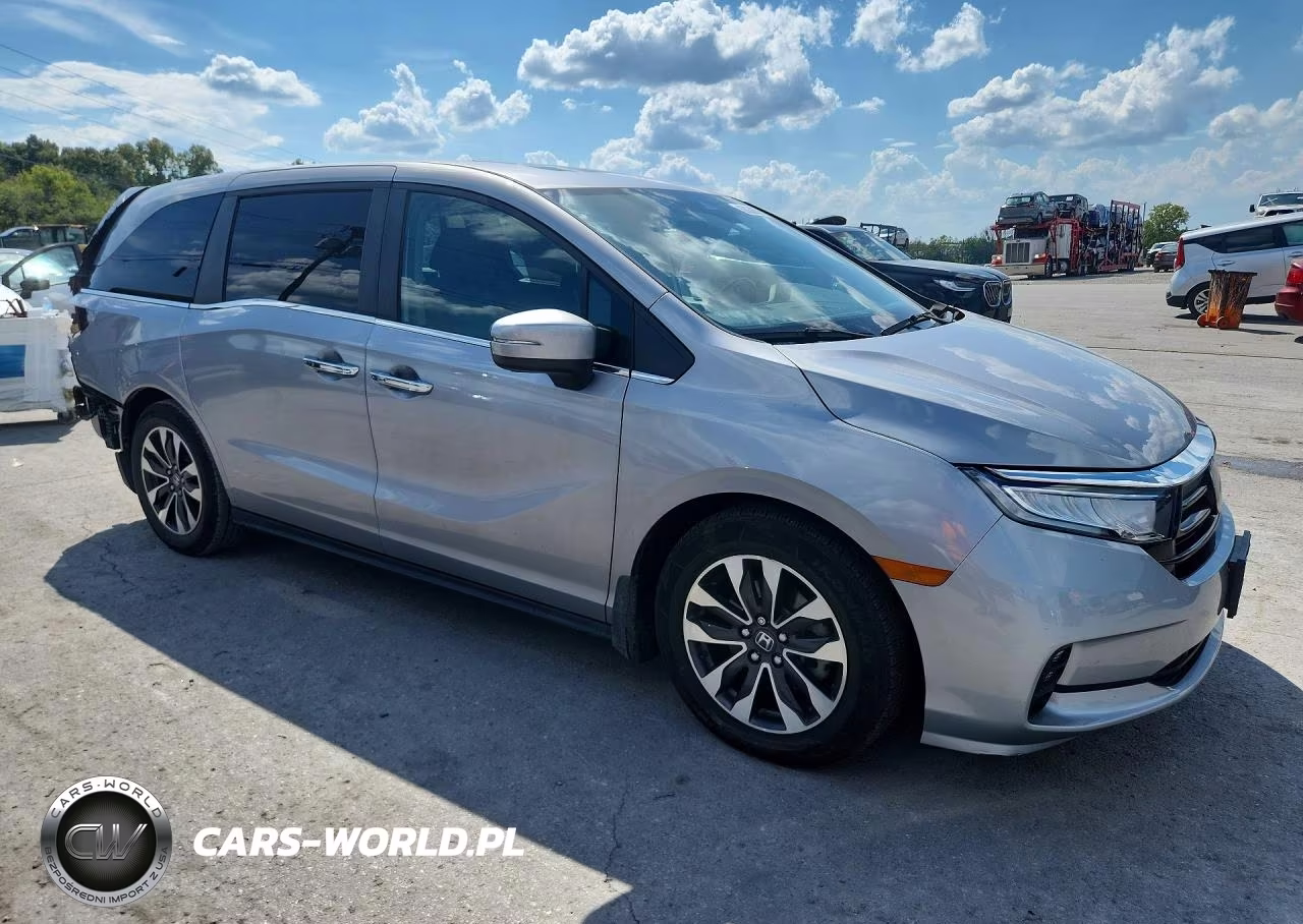 2022 Honda Odyssey Exl VIN:5FNRL6H72NB047753 - 4