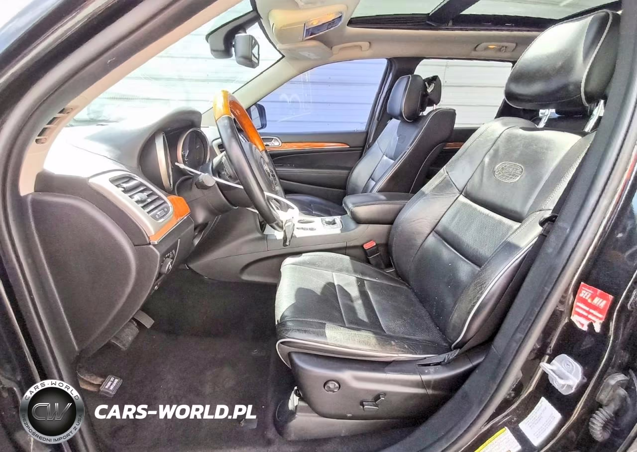 2013 Jeep Grand Cherokee Overland VIN:1C4RJFCT4DC543899 - 7