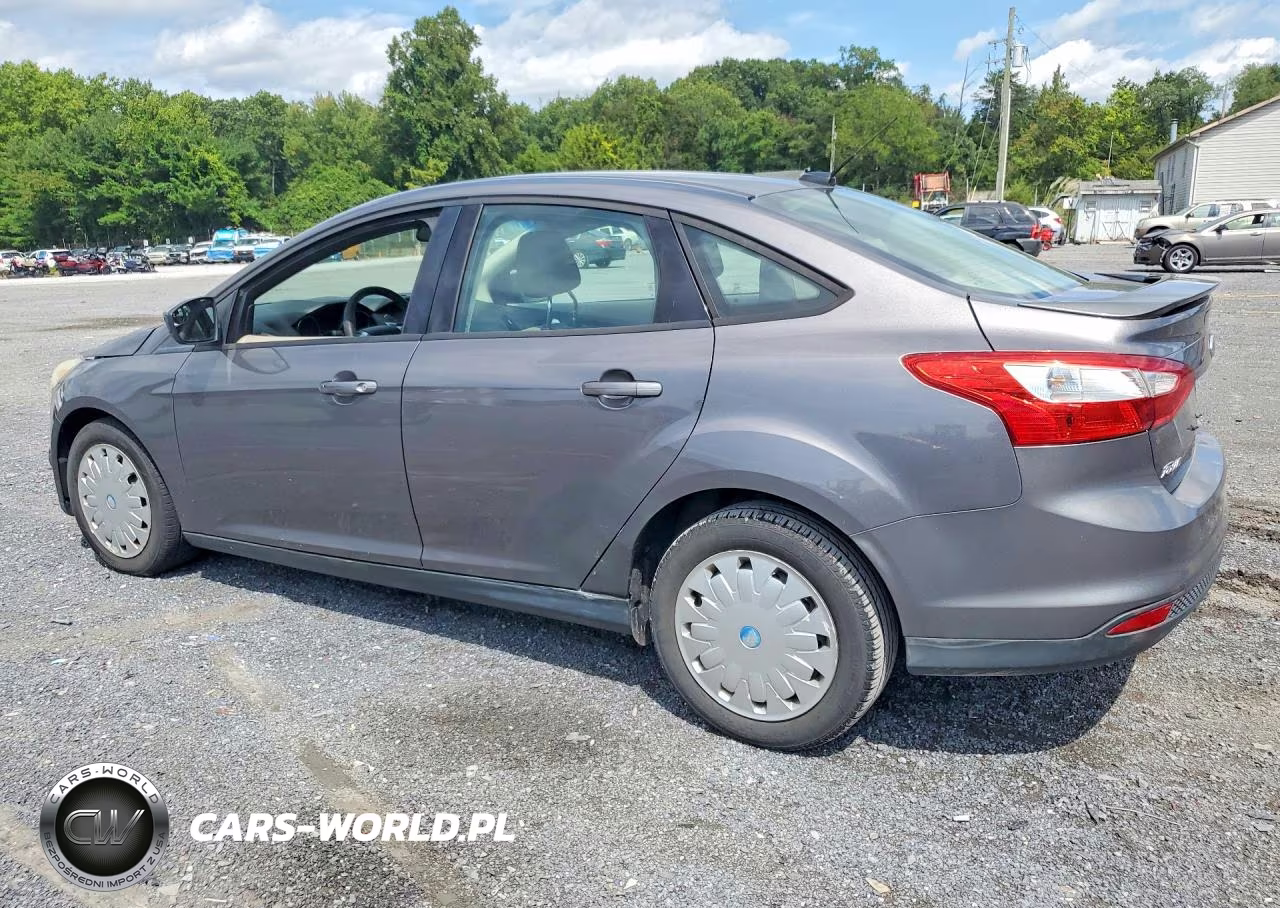 2012 Ford Focus Se VIN:1FAHP3F22CL187789 - 2