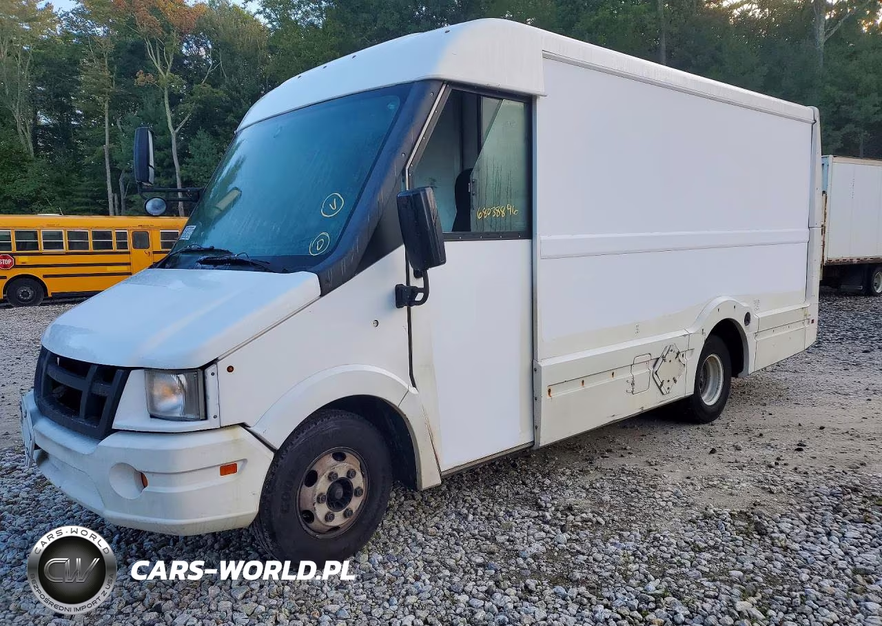 2013 Isuzu Npr Hd Delivery Truck VIN:JALB4T179D7W00490 - 1