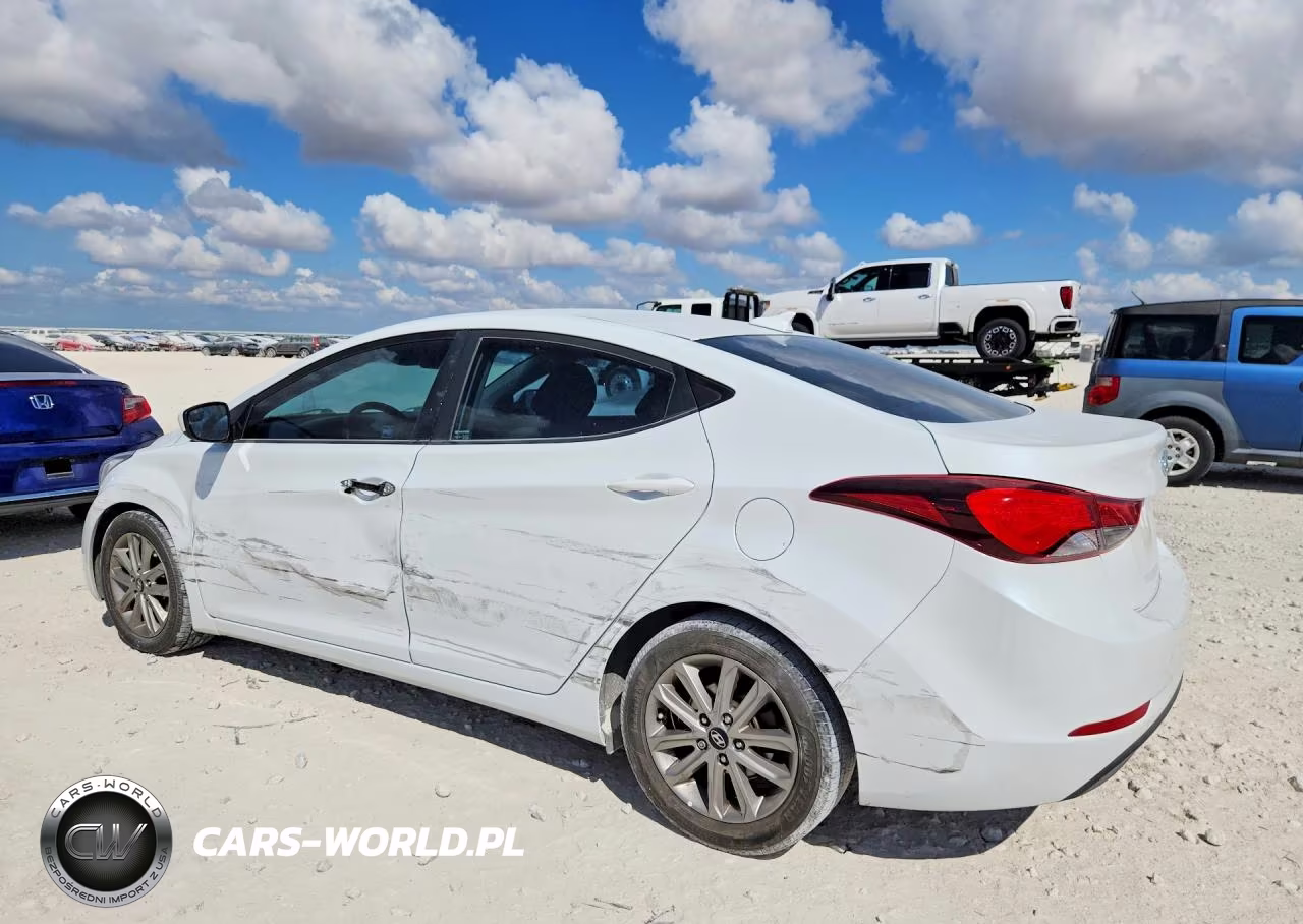 2016 Hyundai Elantra Se VIN:5NPDH4AE8GH757124 - 2