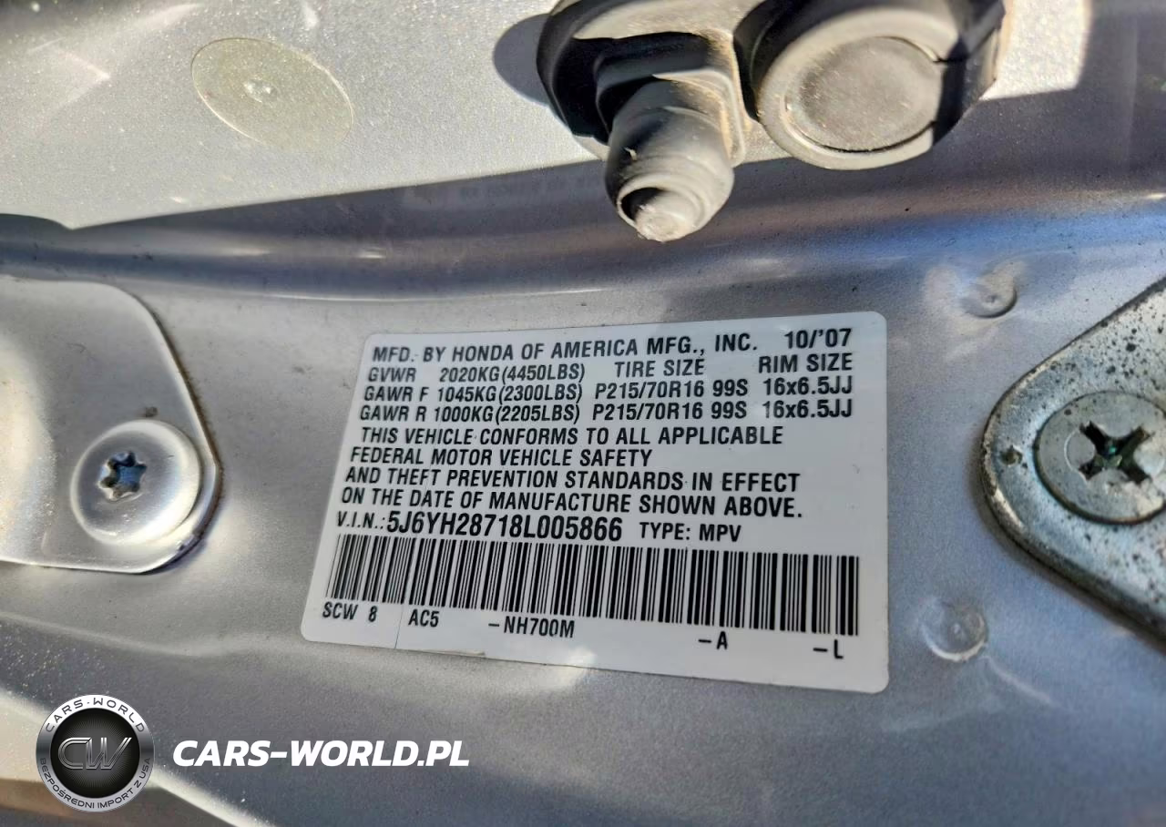 2008 Honda Element Ex VIN:5J6YH28718L005866 - 12