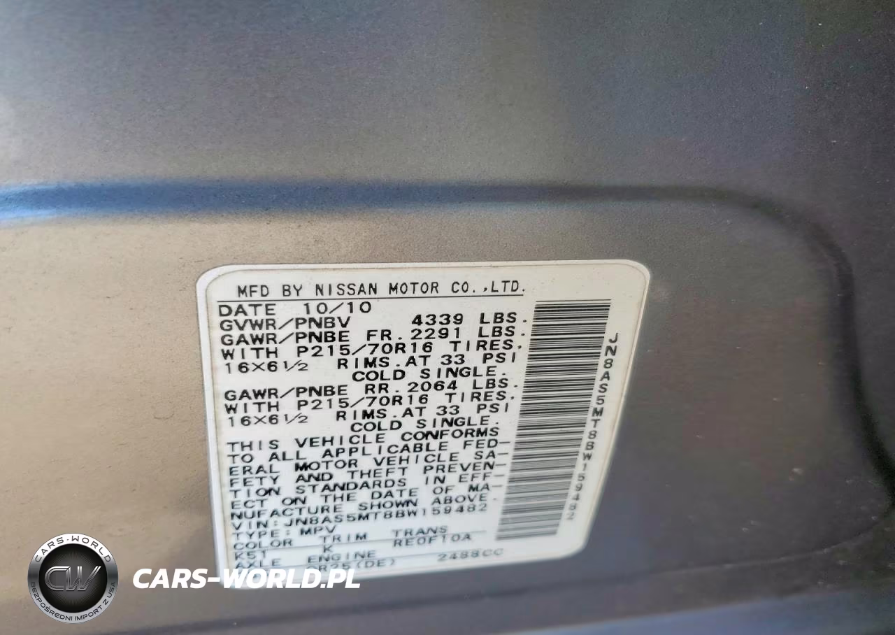 2011 Nissan Rogue S VIN:JN8AS5MT8BW159482 - 13