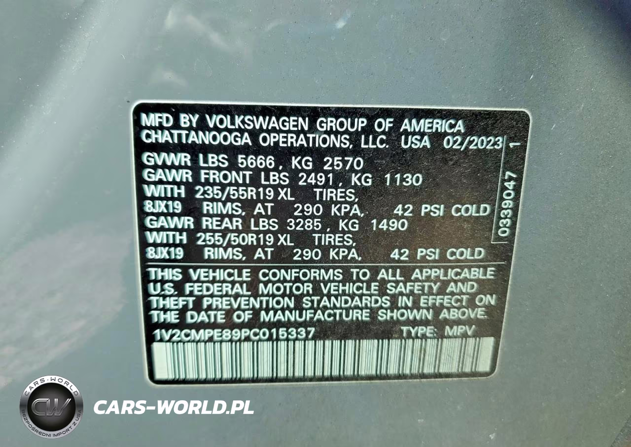 2023 Volkswagen Id.4 Pro VIN:1V2CMPE89PC015337 - 13