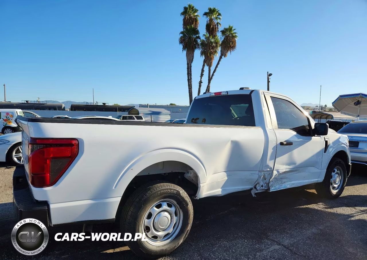 2024 Ford F150 Xl VIN:1FTMF1K51RKF33345 - 3