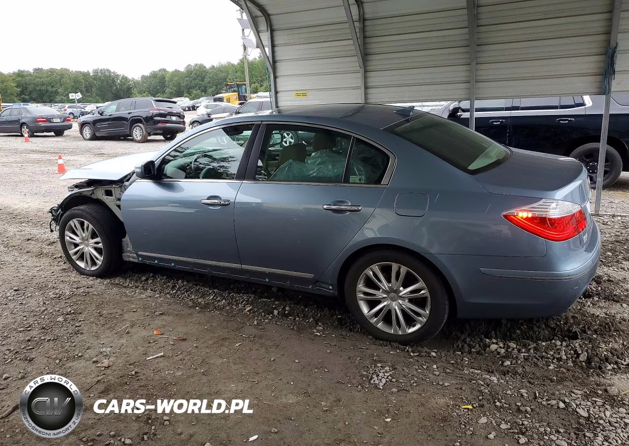2009 Hyundai Genesis 4.6L VIN:KMHGC46F49U058543 - 2