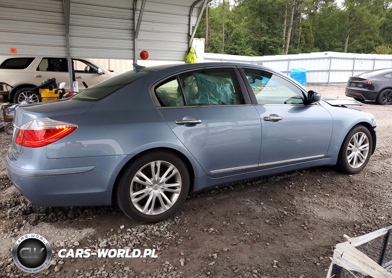 2009 Hyundai Genesis 4.6L VIN:KMHGC46F49U058543 - 3