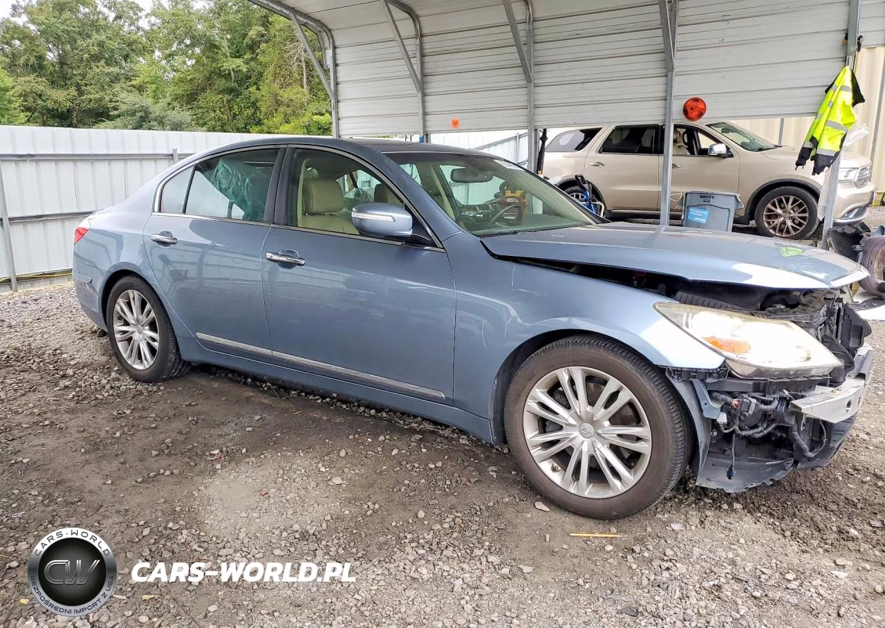 2009 Hyundai Genesis 4.6L VIN:KMHGC46F49U058543 - 4