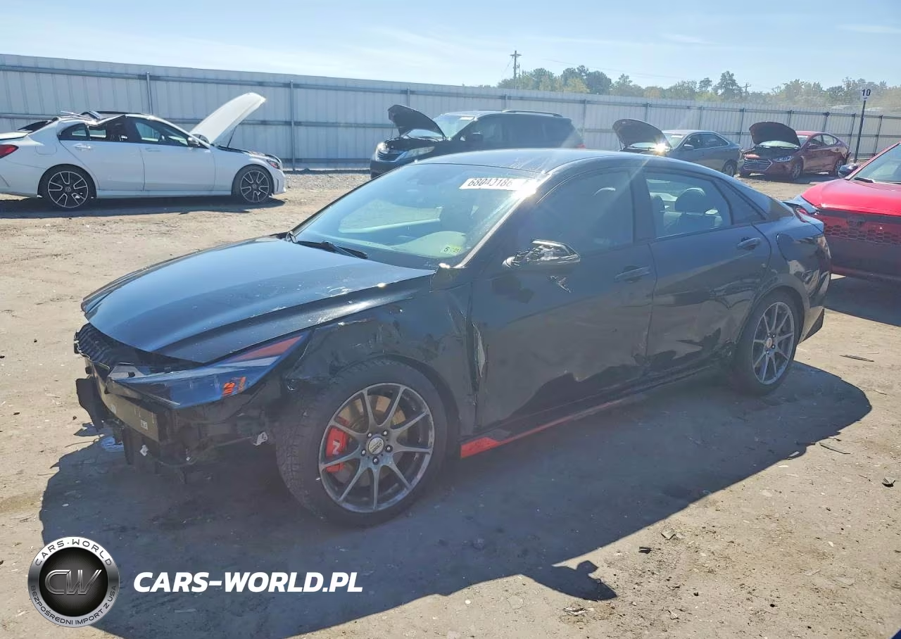 2023 Hyundai Elantra N Base VIN:KMHLW4AK7PU013376 - 1