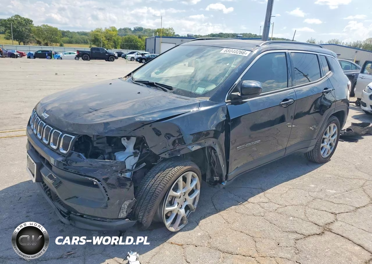 2022 Jeep Compass Latitude Lux VIN:3C4NJDFB0NT183123 - 1
